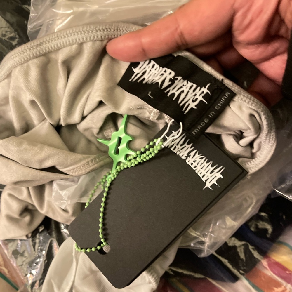 NEW two dress BUNDLE L & XL Dolls Kill Darker Wavs Echo Fairy Wrap Dress - Picture 6 of 7